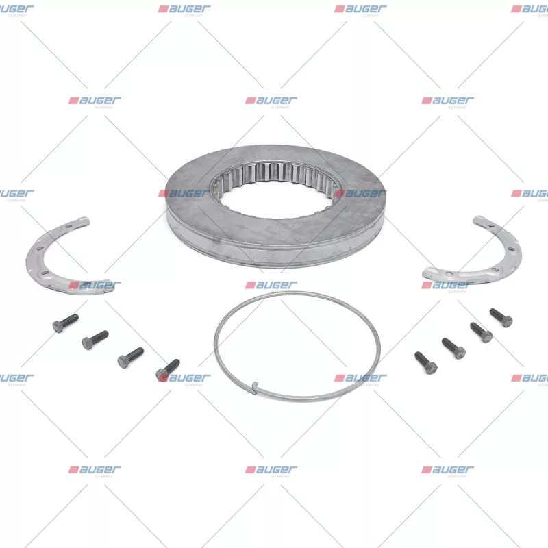 Jeu de 2 disques de frein avant AUGER 31482