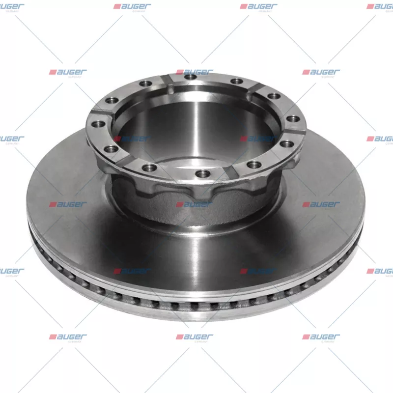 Jeu de 2 disques de frein avant AUGER 31015