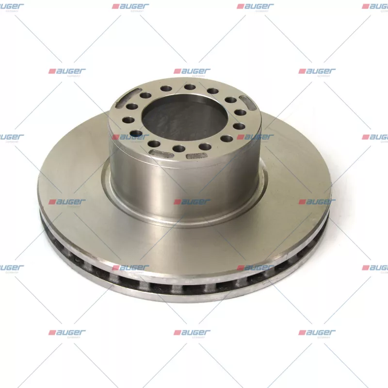 Jeu de 2 disques de frein avant AUGER 31025
