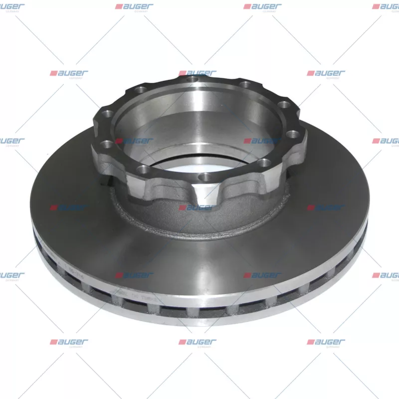 Jeu de 2 disques de frein arrière AUGER 31019