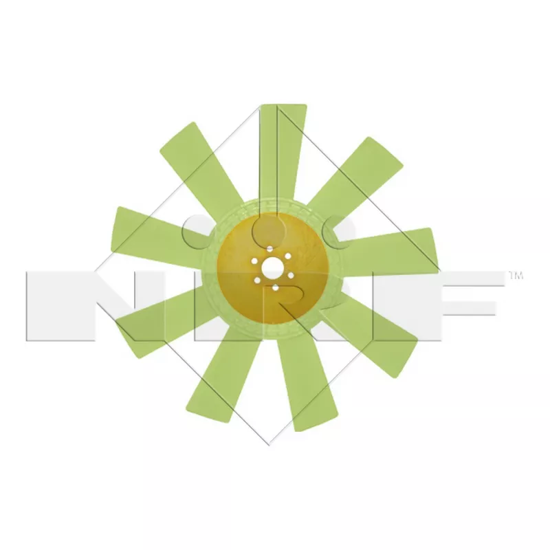 Roue du souffleur, refroidissementdu moteur NRF 49808