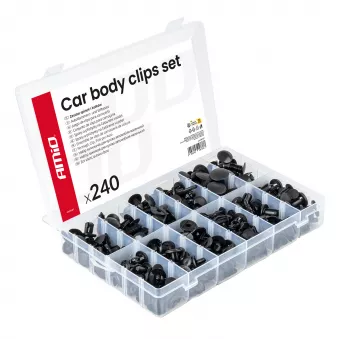 Ensemble de clips de carrosserie de voiture 240 pièces AMIO 04737