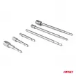 Adaptateurs, réductions, embouts pour douilles HEX 1/4" 3/8" 1/2" AMIO 04781 - Visuel 2