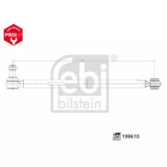 Barre de direction FEBI BILSTEIN