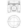 Piston KOLBENSCHMIDT 40448601 - Visuel 3