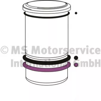 Jeu de joints d'étanchéité, chemise de cylindre KOLBENSCHMIDT