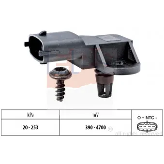 Capteur, pression de suralimentation EPS 1.993.176