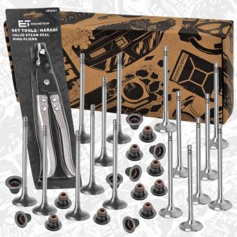 Kit de soupapes, soupapes d'admission/d'échappement ET ENGINETEAM VS0047VR1