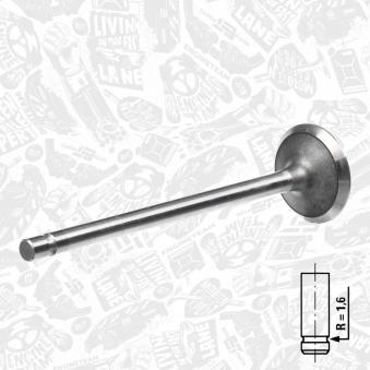 Soupape d'émission ET ENGINETEAM VE0082