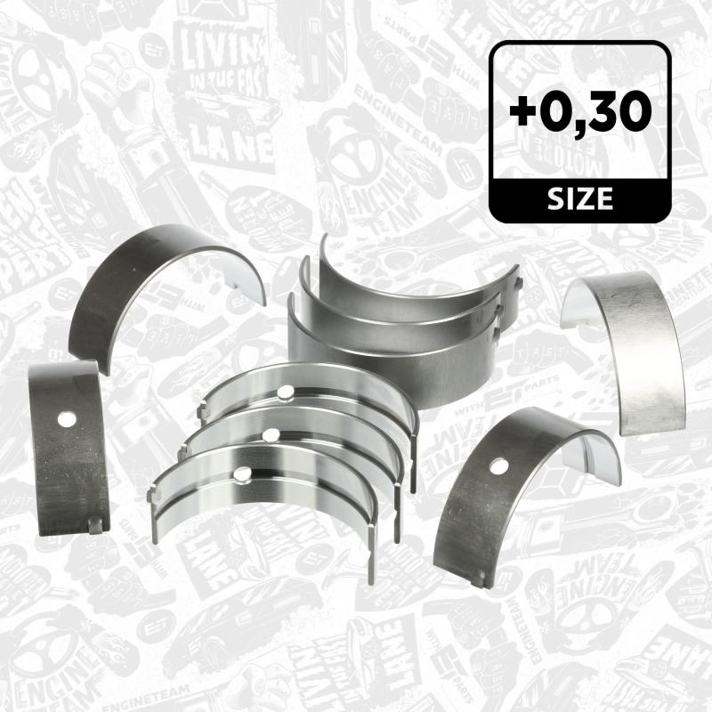 Kit de coussinet de vilebrequin ET ENGINETEAM LH006830 - Visuel 3