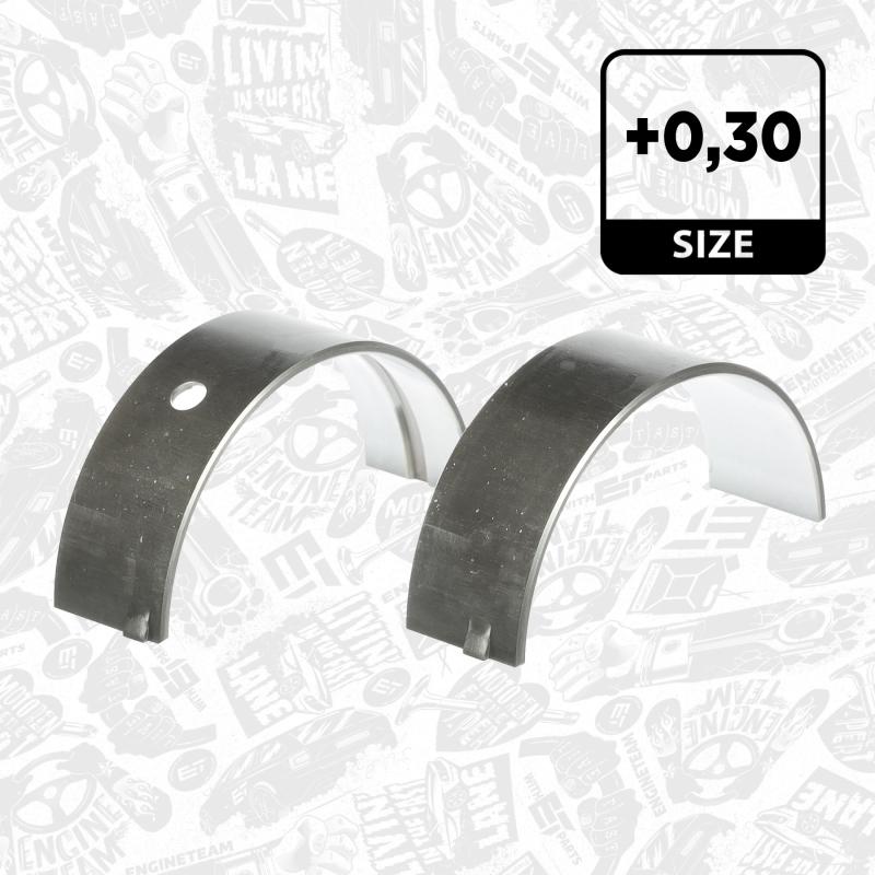 Kit de coussinet de vilebrequin ET ENGINETEAM LH006830 - Visuel 2