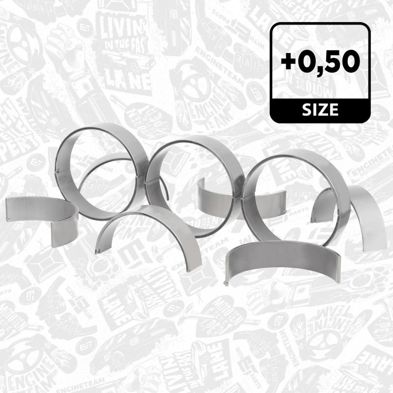 Kit de coussinets de bielle ET ENGINETEAM LP009350 - Visuel 2