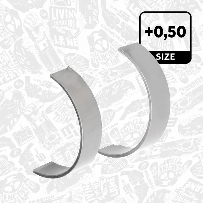 Kit de coussinets de bielle ET ENGINETEAM LP009350 - Visuel 1