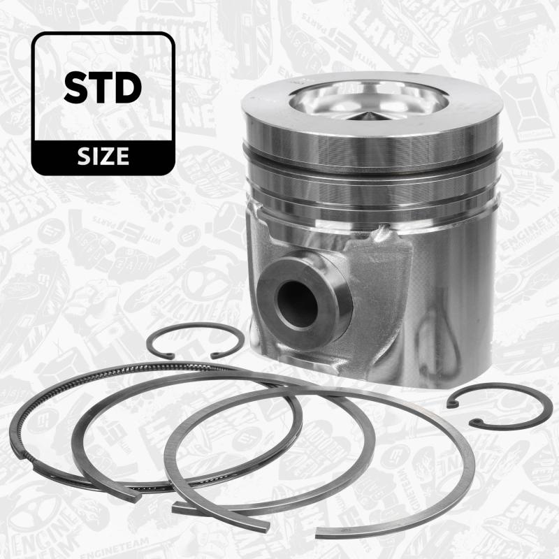 Piston ET ENGINETEAM PM010200 - Visuel 1