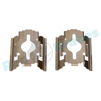 Kit d'accessoires, plaquette de frein à disque RAP BRAKES R-U0029