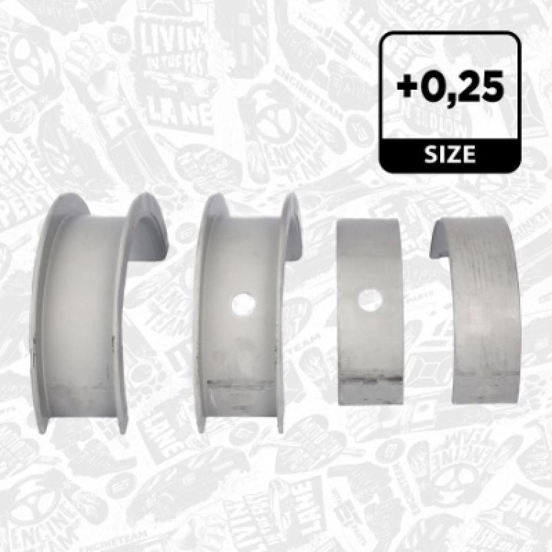 Kit de coussinet de vilebrequin ET ENGINETEAM LH001325 - Visuel 3