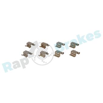 Kit d'accessoires, plaquette de frein à disque RAP BRAKES R-U0283