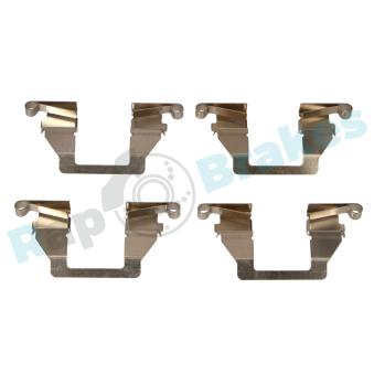 Kit d'accessoires, plaquette de frein à disque RAP BRAKES R-U0198