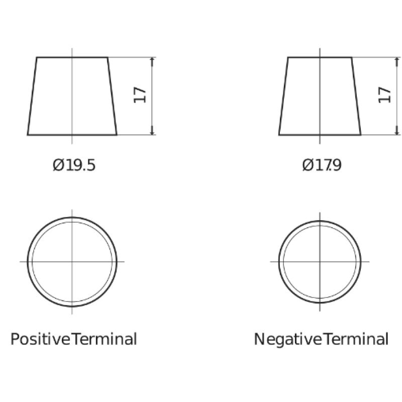 Batterie de démarrage EXIDE EA654 - Visuel 3