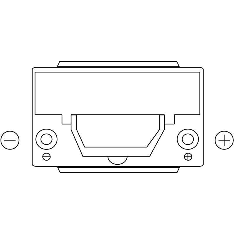 Batterie de démarrage EXIDE EA754 - Visuel 2