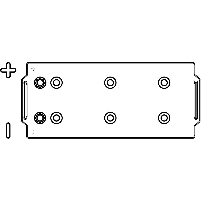 Batterie de démarrage EXIDE EG1803 - Visuel 1