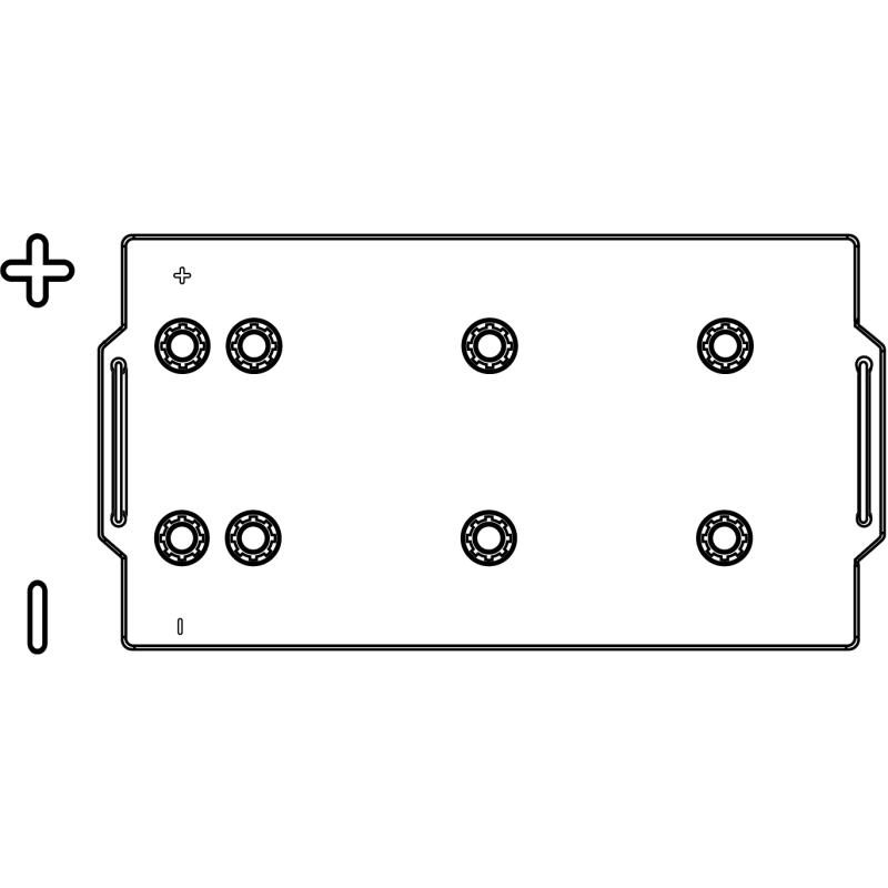 Batterie de démarrage EXIDE ES2400 - Visuel 1