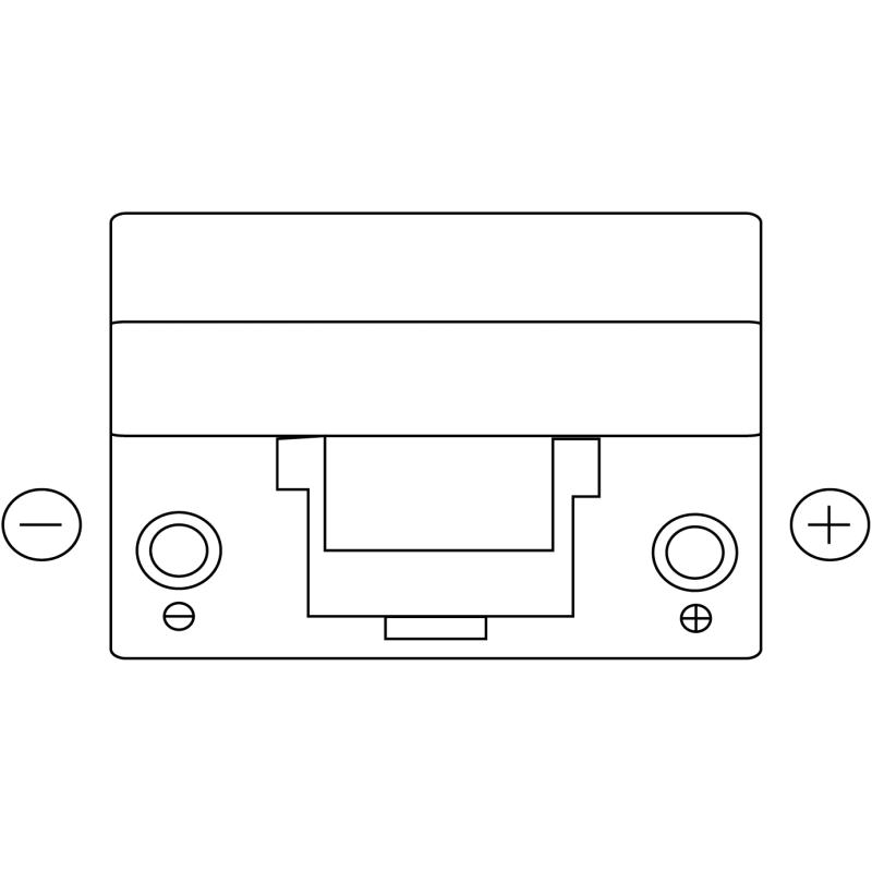 Batterie de démarrage EXIDE EB954 - Visuel 1