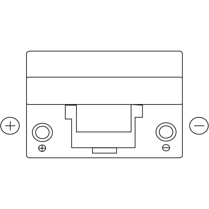Batterie de démarrage EXIDE EB955 - Visuel 1