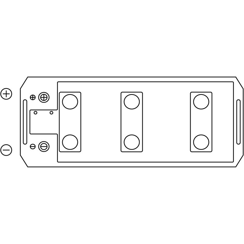 Batterie de démarrage EXIDE EG1355 - Visuel 1