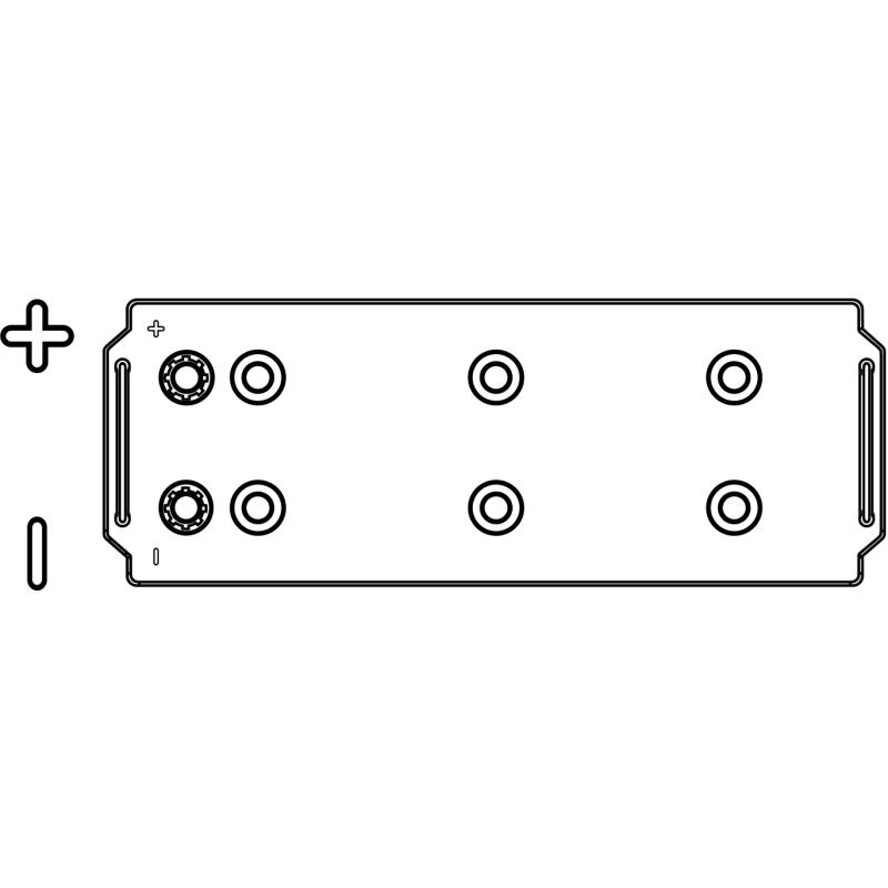 Batterie de démarrage EXIDE EG1403 - Visuel 1