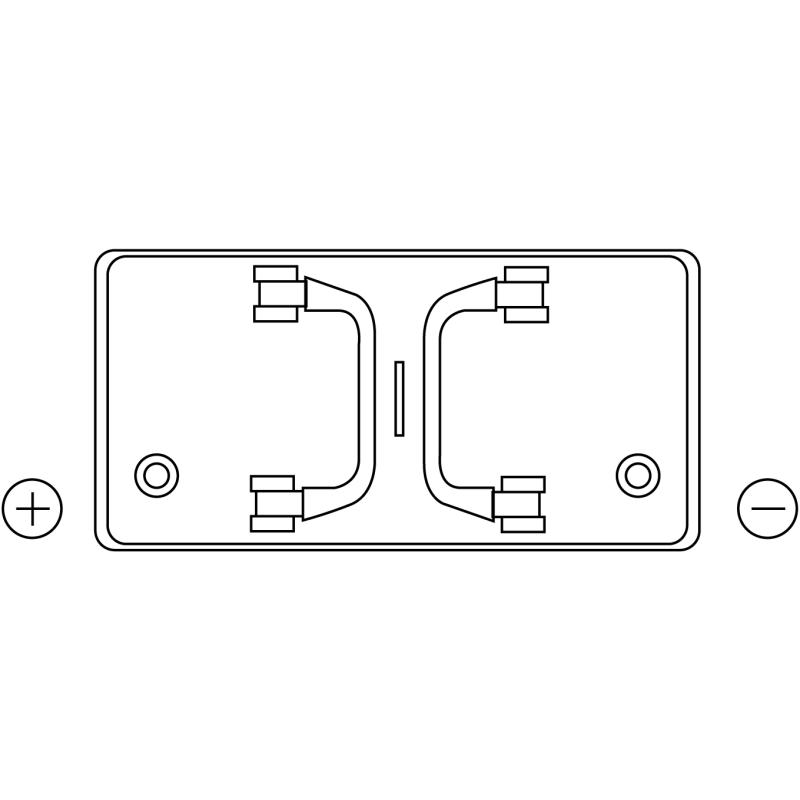 Batterie de démarrage EXIDE EF1251 - Visuel 1