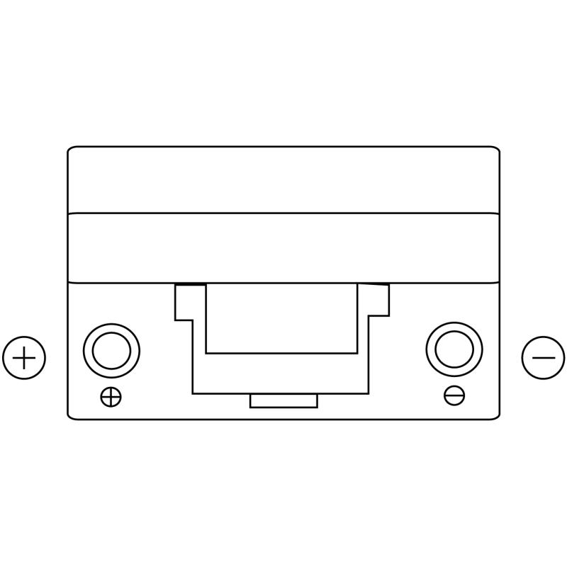 Batterie de démarrage EXIDE ER350 - Visuel 1
