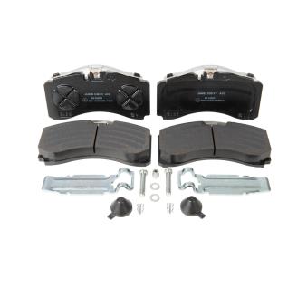 Jeu de 4 plaquettes de frein avant KNORR-BREMSE K097533K50