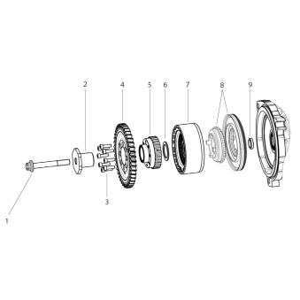 Kit d'embrayage KNORR-BREMSE K190992K50