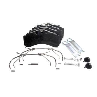 Jeu de 4 plaquettes de frein avant KNORR-BREMSE K222843K50