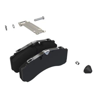 Jeu de 4 plaquettes de frein avant KNORR-BREMSE K251055K50