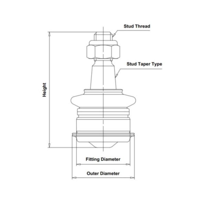 Rotule de suspension CTR CB0634 - Visuel 3
