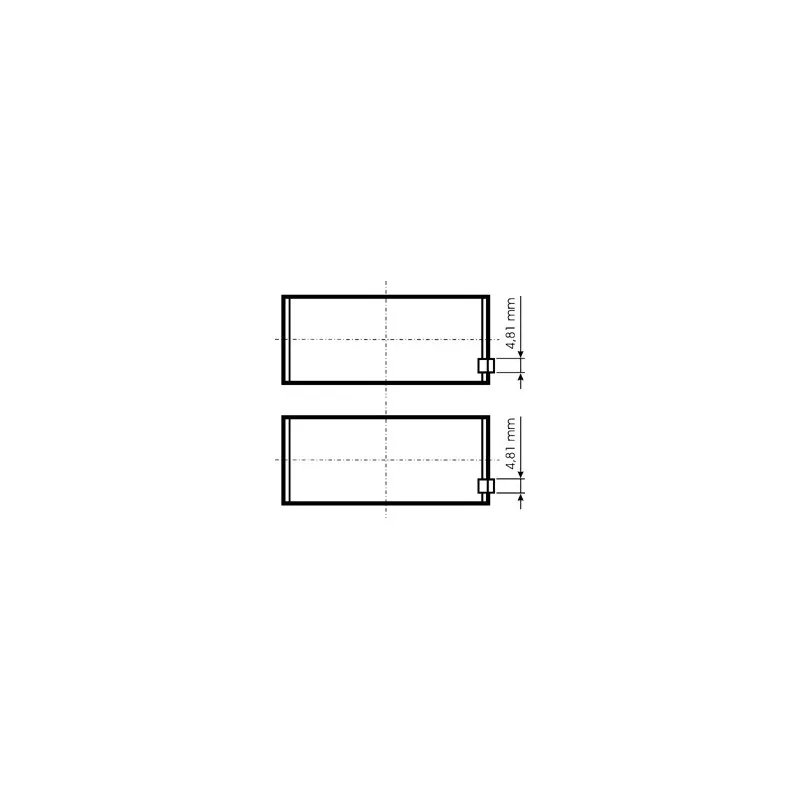 Kit de coussinets de bielle KOLBENSCHMIDT 77844620