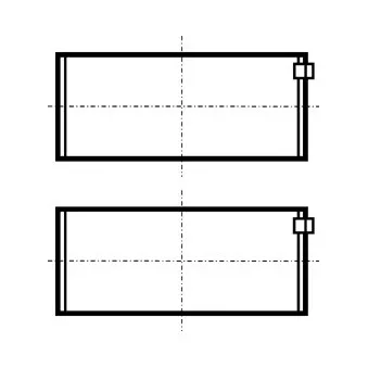 Coussinet de bielle KOLBENSCHMIDT 79269620