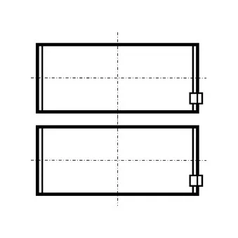 Coussinet de bielle KOLBENSCHMIDT 79331600
