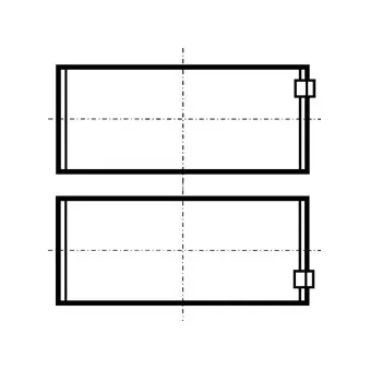 Coussinet de bielle KOLBENSCHMIDT 79389610