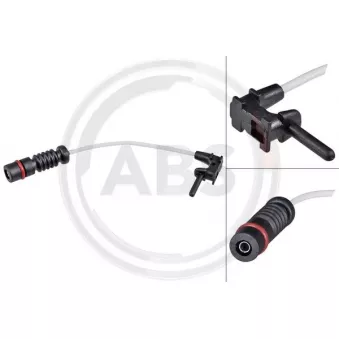 Contact d'avertissement, usure des plaquettes de frein A.B.S.