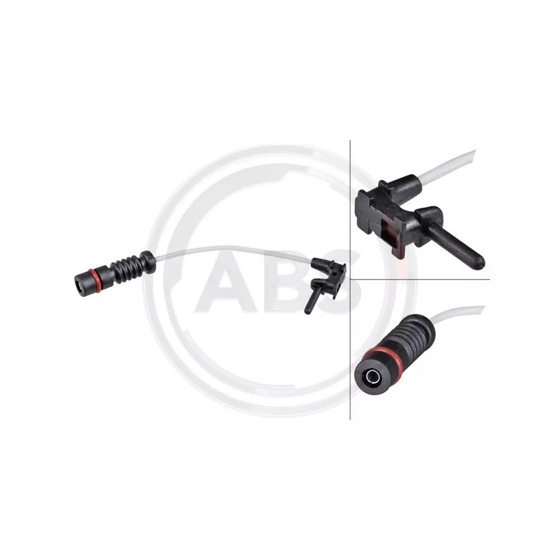 Contact d'avertissement, usure des plaquettes de frein A.B.S. 39501