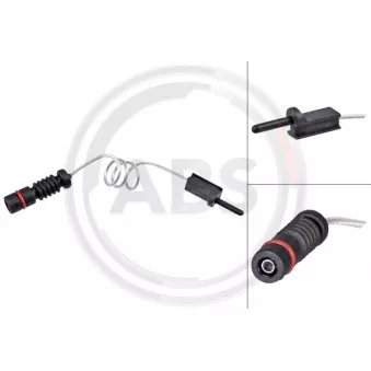 Contact d'avertissement, usure des plaquettes de frein A.B.S.