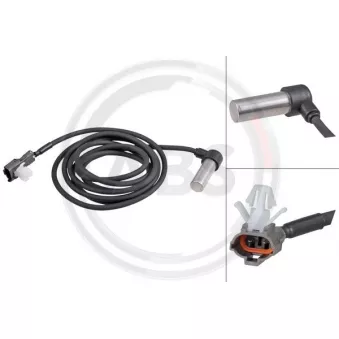 Capteur, vitesse de roue A.B.S.