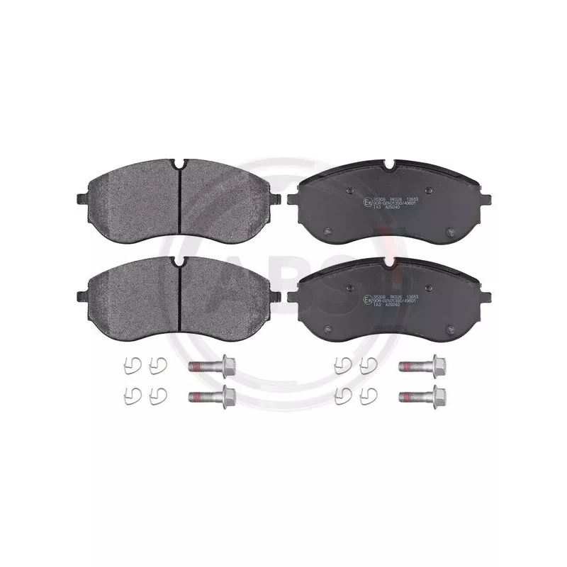 Jeu de 4 plaquettes de frein avant A.B.S. 35308