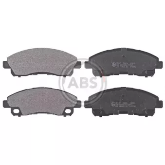 Jeu de 4 plaquettes de frein arrière A.B.S.