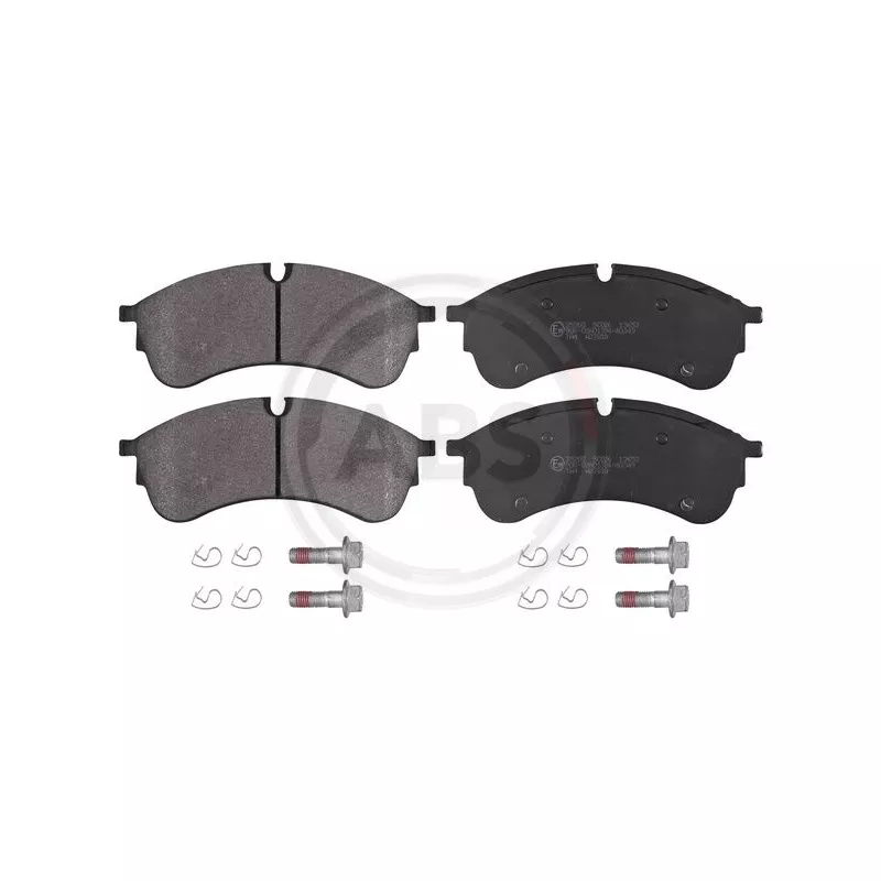 Jeu de 4 plaquettes de frein avant A.B.S. 35203