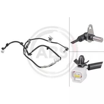 Capteur, vitesse de roue A.B.S. 31981