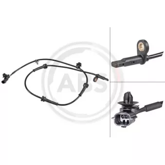 Capteur, vitesse de roue A.B.S.